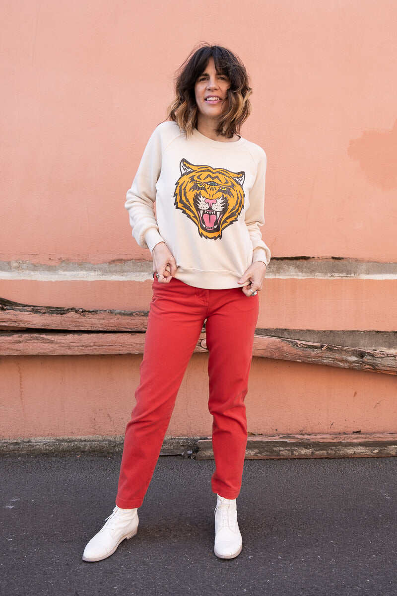 Thread Hippie women's graphic sweatshirt. Made in LA.