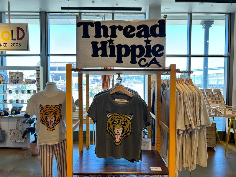 Thread Hippie at San Francisco's Iconic Ferry Building