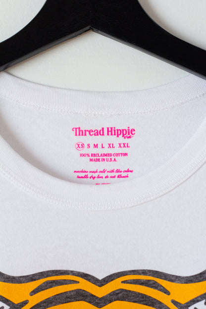 the "cosmic tiger III" graphic tee on white