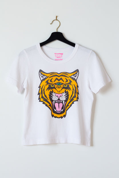 the "cosmic tiger III" graphic tee on white