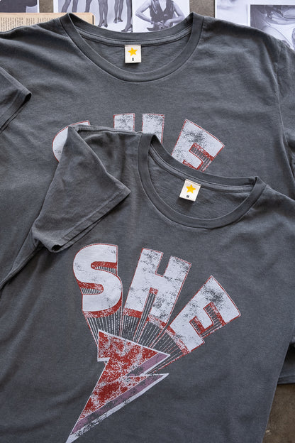 Thread Hippie women's She Energy graphic tee detail view.