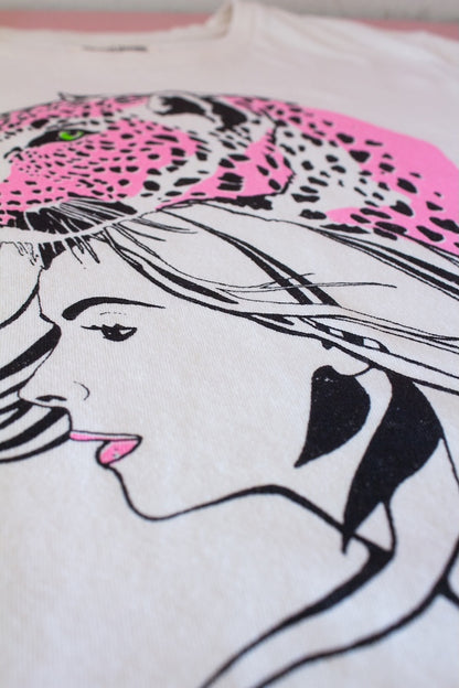 the "wild within" graphic tee on white