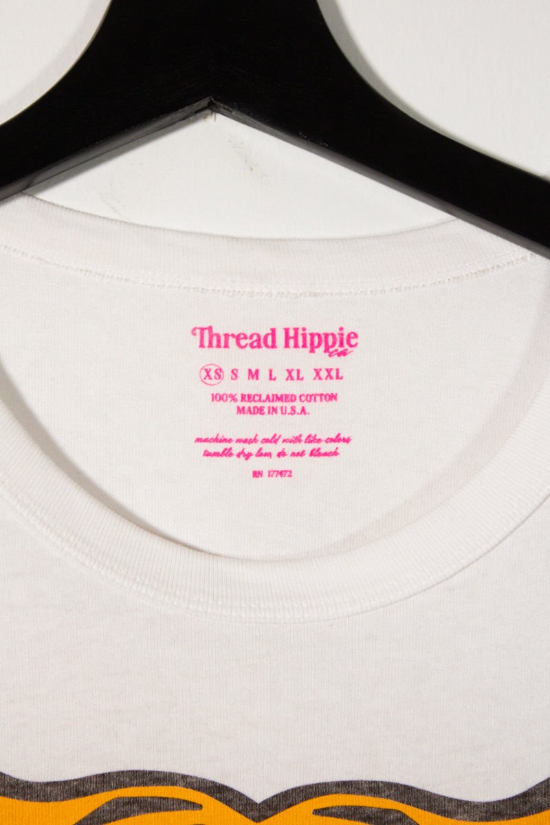 the "cosmic tiger III" graphic tee on white