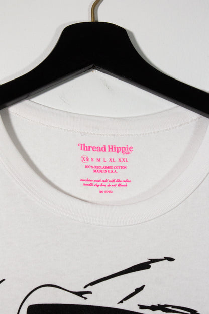 the "she energy II" graphic tee on white