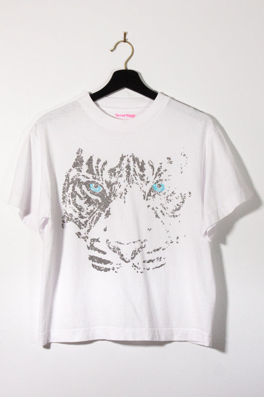 the "tigress II" graphic tee on white